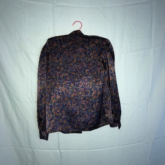 🌀 VINTAGE RUFFLE BLOUSE 🌀 - Picture 3 of 4